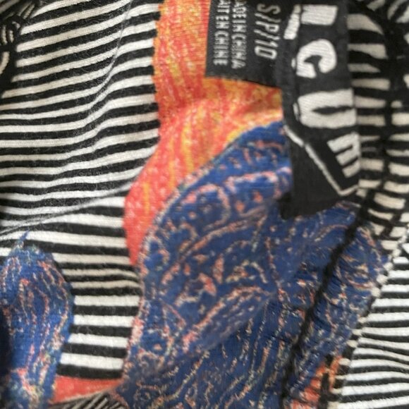 Volcom Strapless Dress Colorful Size S/P/10 Abstract Floral - Picture 6 of 6